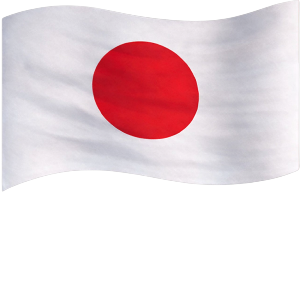 Made for Japan with flag
